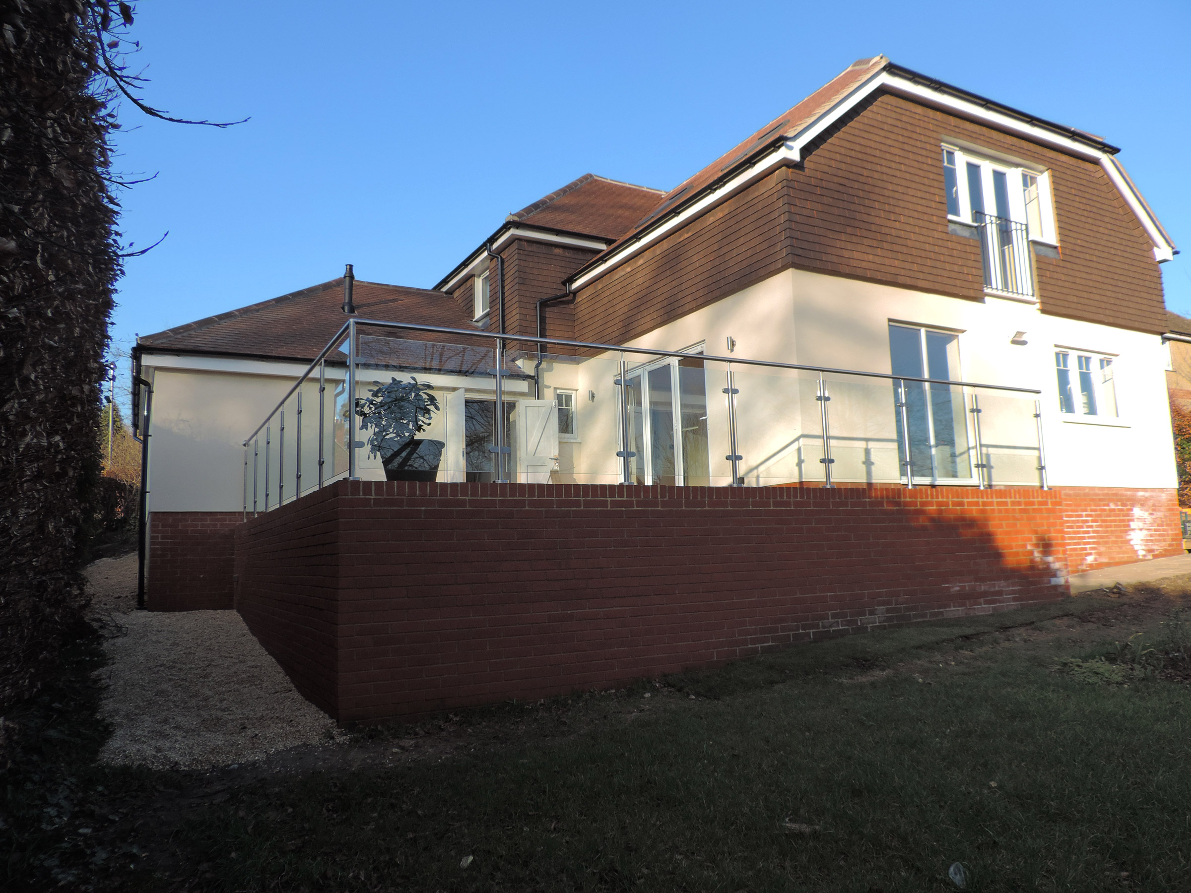 two to five bedroom bungalow - back